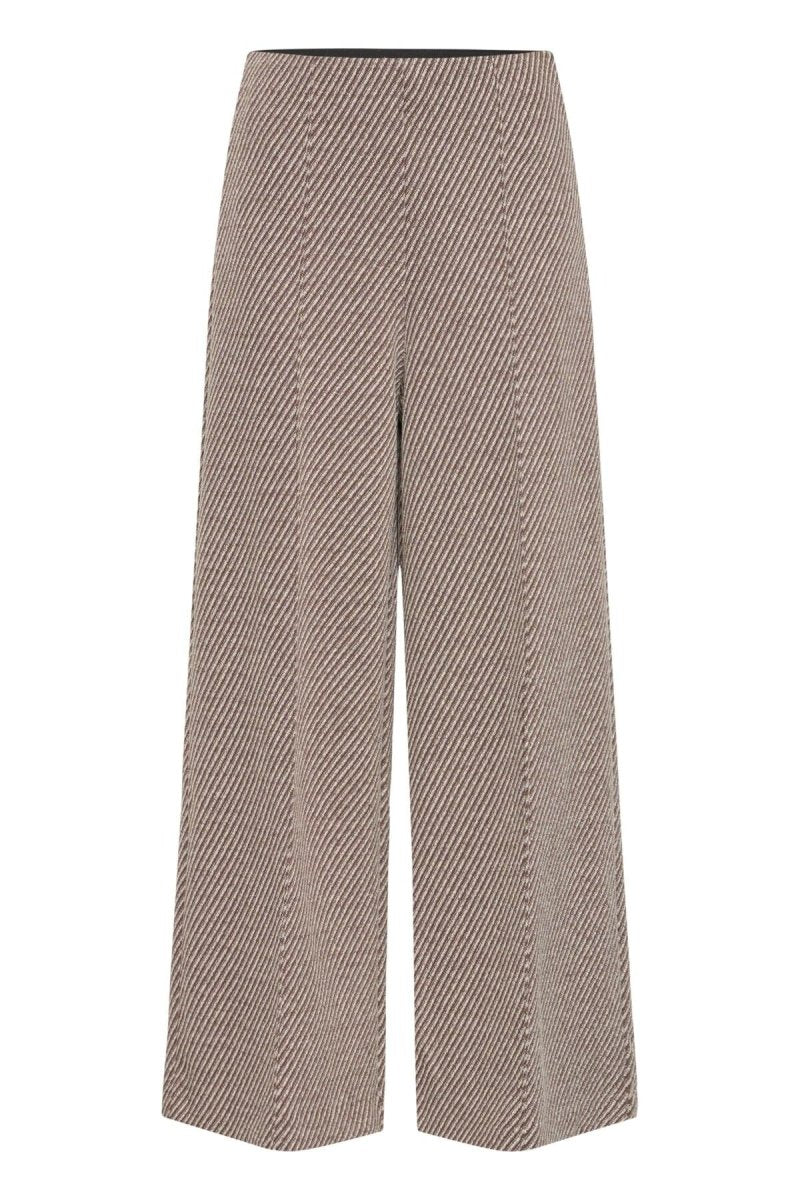 Ihkate Twillish Wide Pants van Ichi – Broeken voor dames | Meisjes Brugge