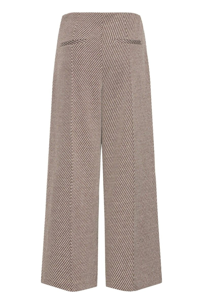 Ihkate Twillish Wide Pants van Ichi – Broeken voor dames | Meisjes Brugge