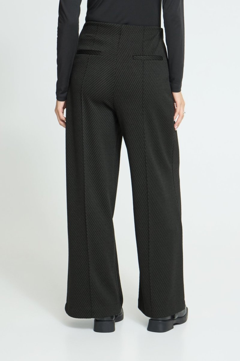 Ihkate Twillish Wide Pants van Ichi – Broeken voor dames | Meisjes Brugge