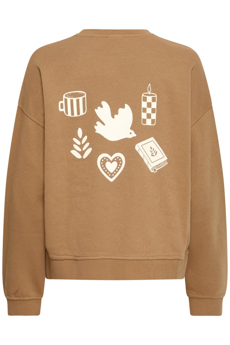 Ihleloy Sweater van Ichi – Sweaters voor dames | Meisjes Brugge