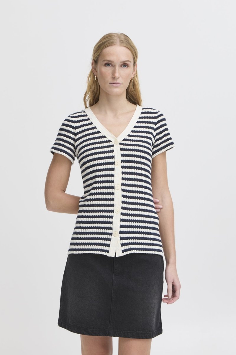 Ihlorianna Ss Top - koop T-shirts van Ichi bij Meisjes Brugge