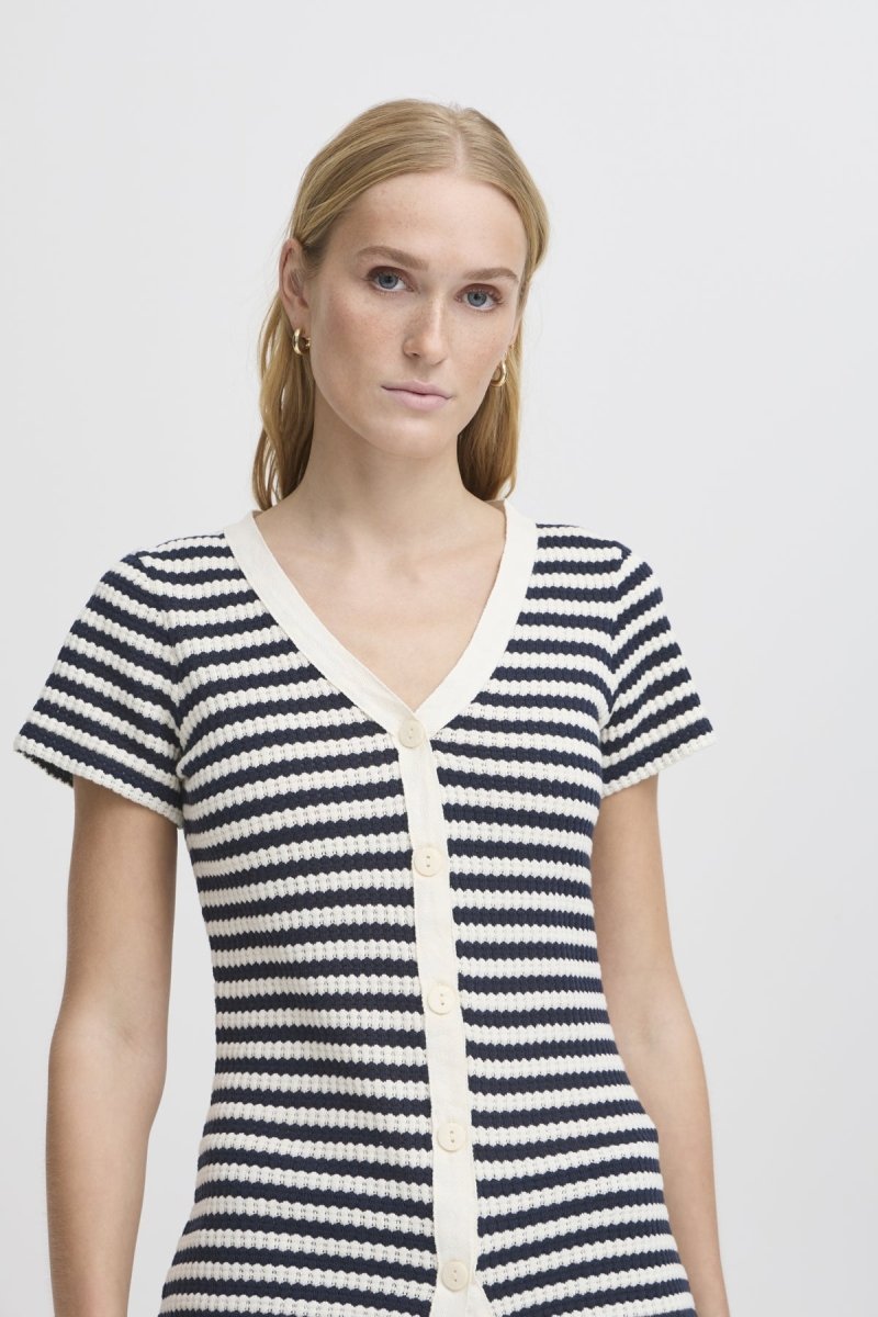 Ihlorianna Ss Top - koop T-shirts van Ichi bij Meisjes Brugge