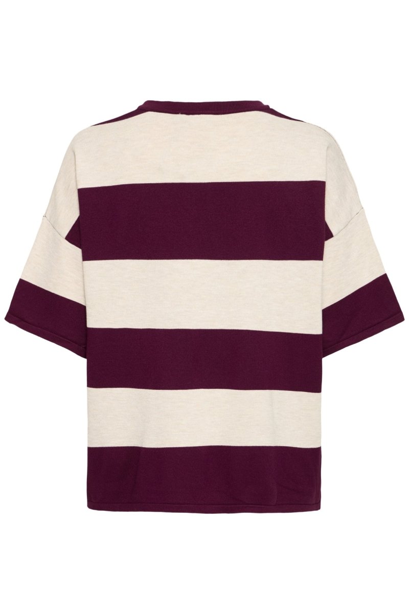 Ihluls Loose Ss Top van Ichi – Pulls voor dames | Meisjes Brugge