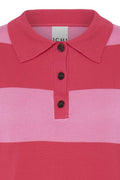 Ihluls Polo Shortsleeve van Ichi – Tops voor dames | Meisjes Brugge