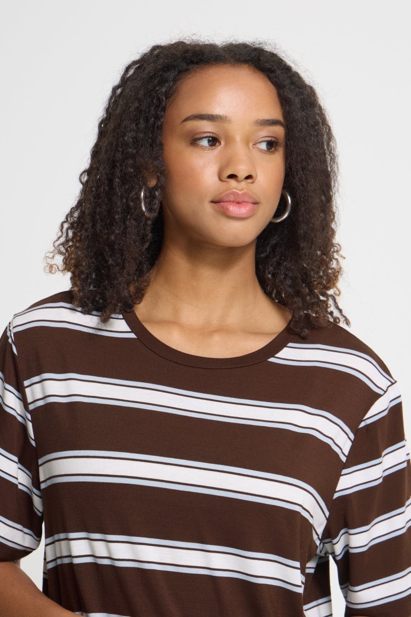 Ihrebetta Ss T-shirt van Ichi – T-shirts voor dames | Meisjes Brugge