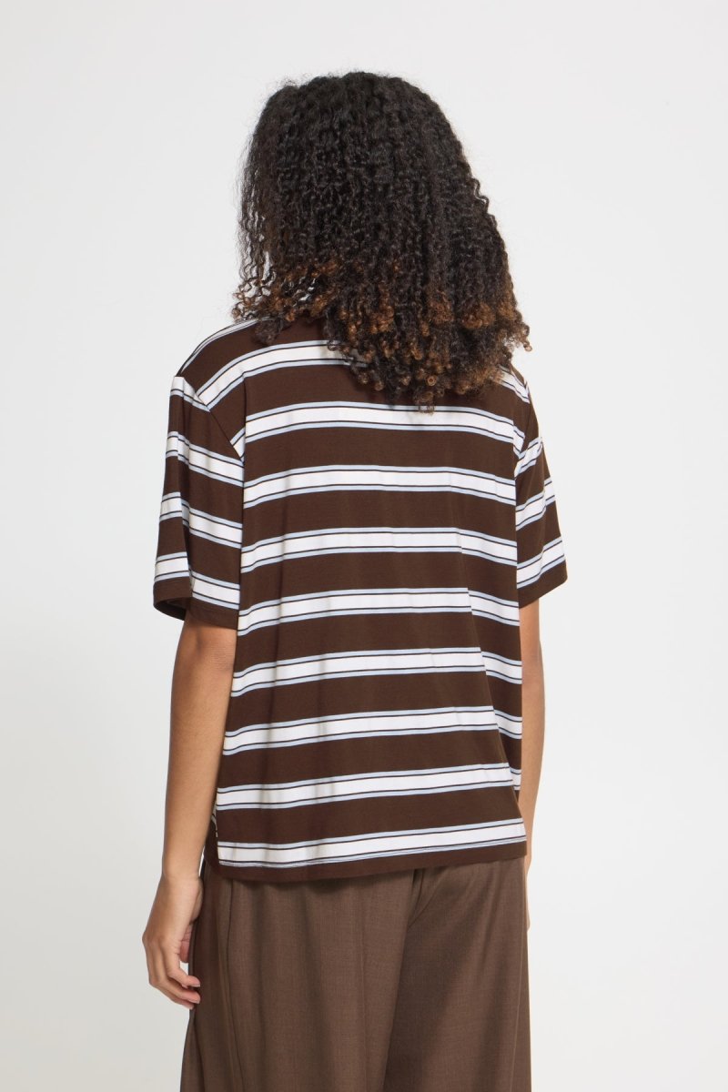 Ihrebetta Ss T-shirt van Ichi – T-shirts voor dames | Meisjes Brugge