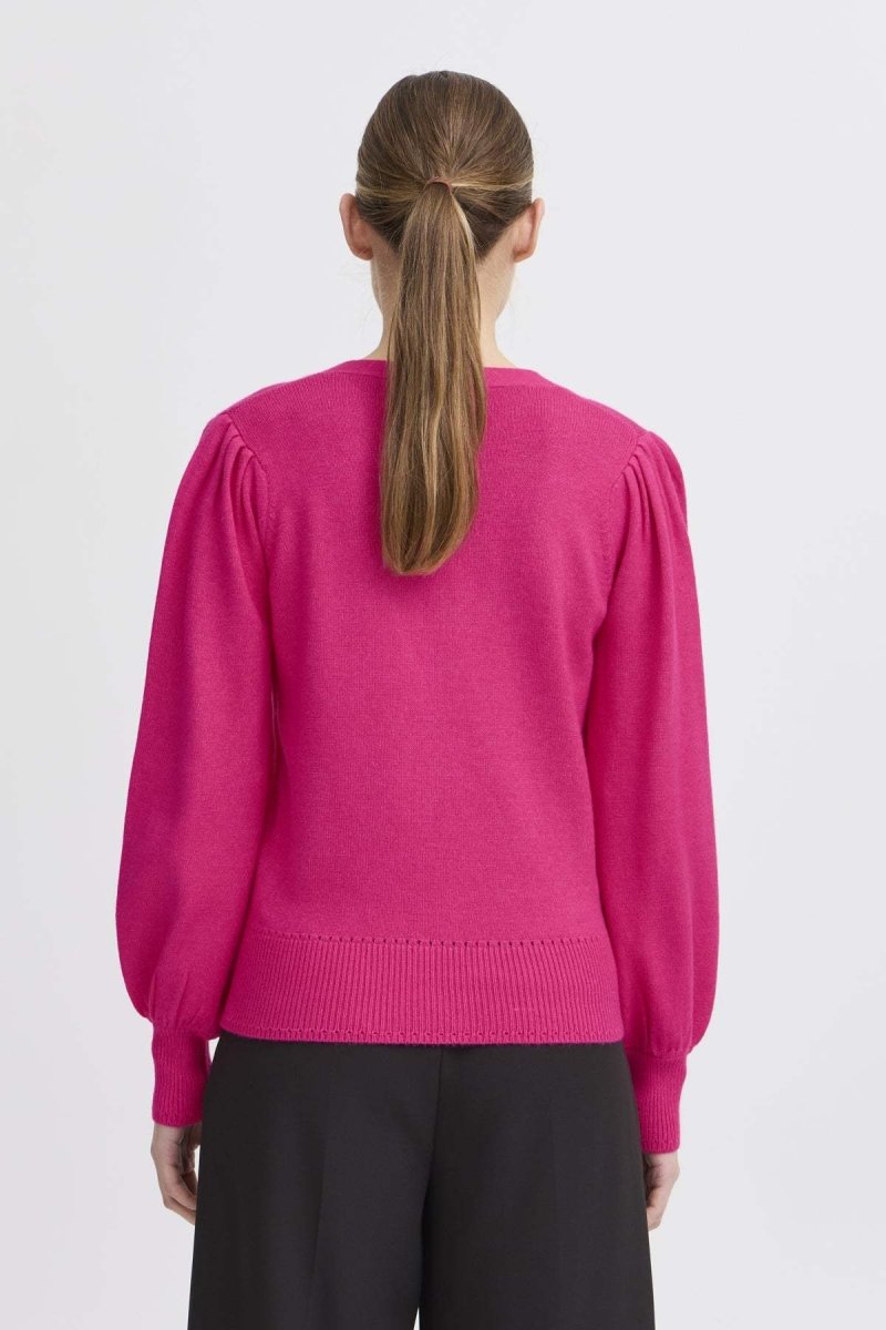 Ihsella Cardigan 4 - koop Cardigans van Ichi bij Meisjes Brugge