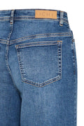 Ihtwiggy Cropped High Waist - koop Jeans van Ichi bij Meisjes Brugge