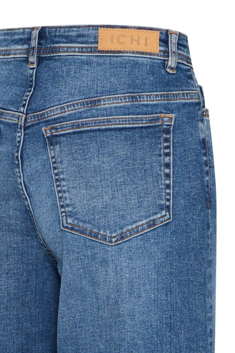 Ihtwiggy Cropped High Waist - koop Jeans van Ichi bij Meisjes Brugge