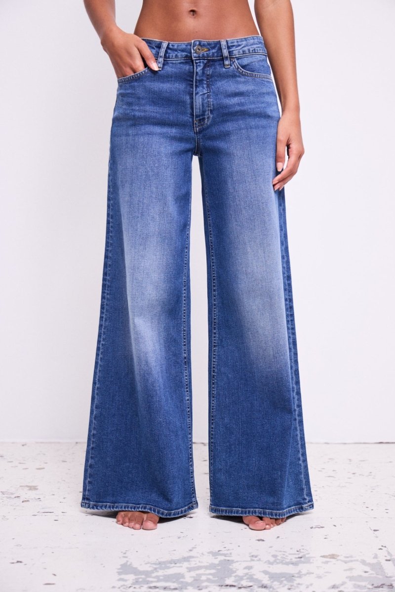 Ihtwiggy Cropped High Waist van Ichi – Jeans voor dames | Meisjes Brugge