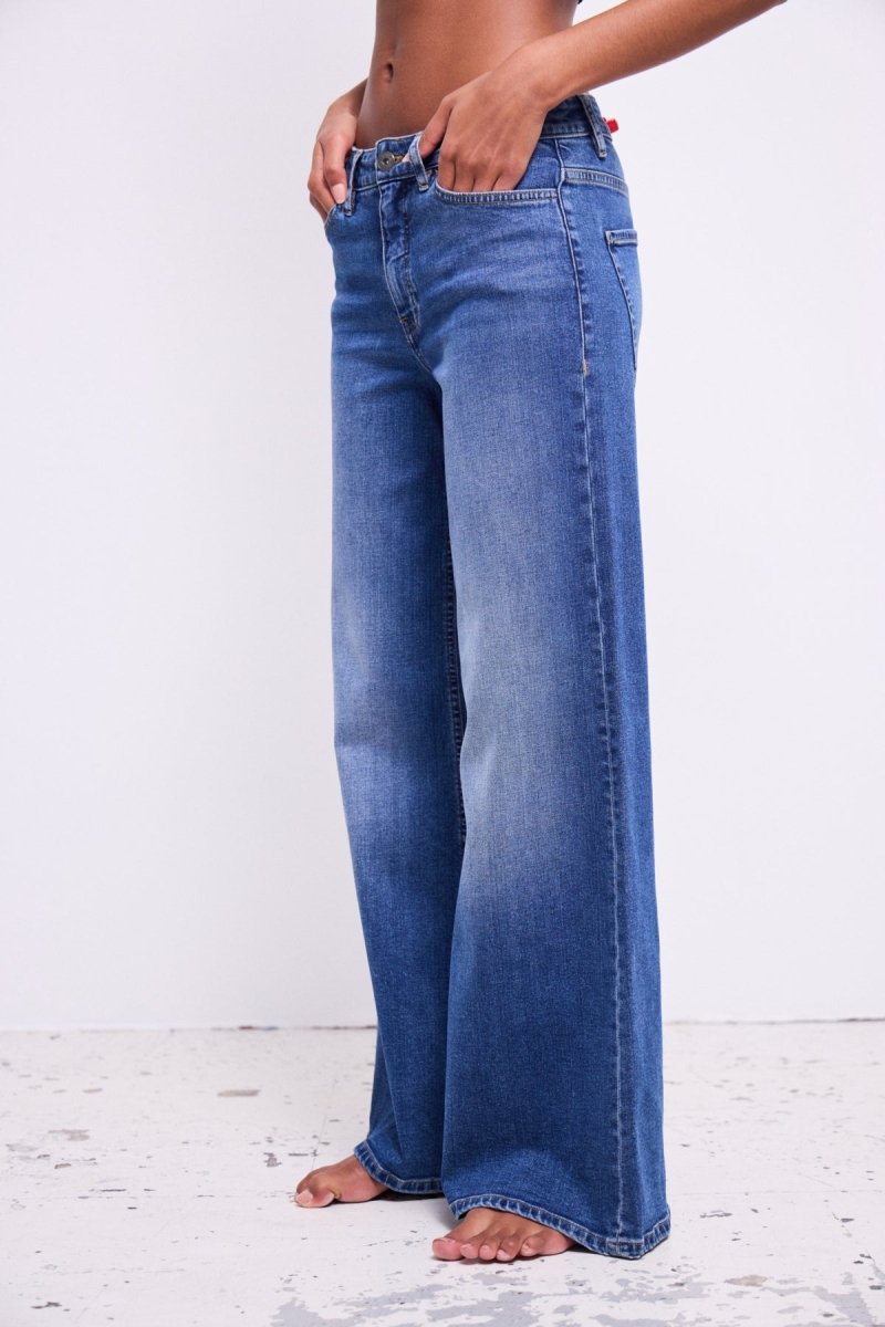 Ihtwiggy Cropped High Waist van Ichi – Jeans voor dames | Meisjes Brugge