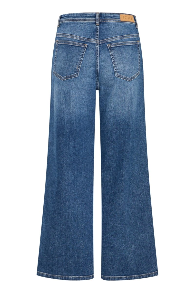 Ihtwiggy Cropped High Waist - koop Jeans van Ichi bij Meisjes Brugge