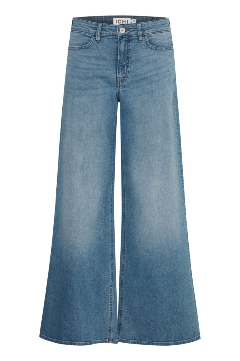 Ihtwiggy Wide Jeans - SS25 - koop Jeans van Ichi bij Meisjes Brugge