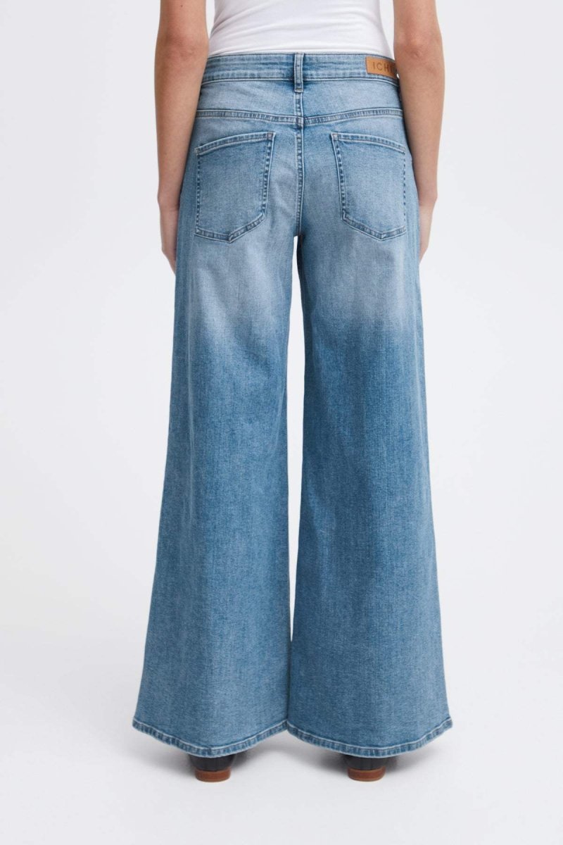 Ihtwiggy Wide Jeans - SS25 - koop Jeans van Ichi bij Meisjes Brugge