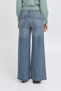 Ihtwiggy Wide Jeans - SS25 - koop Jeans van Ichi bij Meisjes Brugge