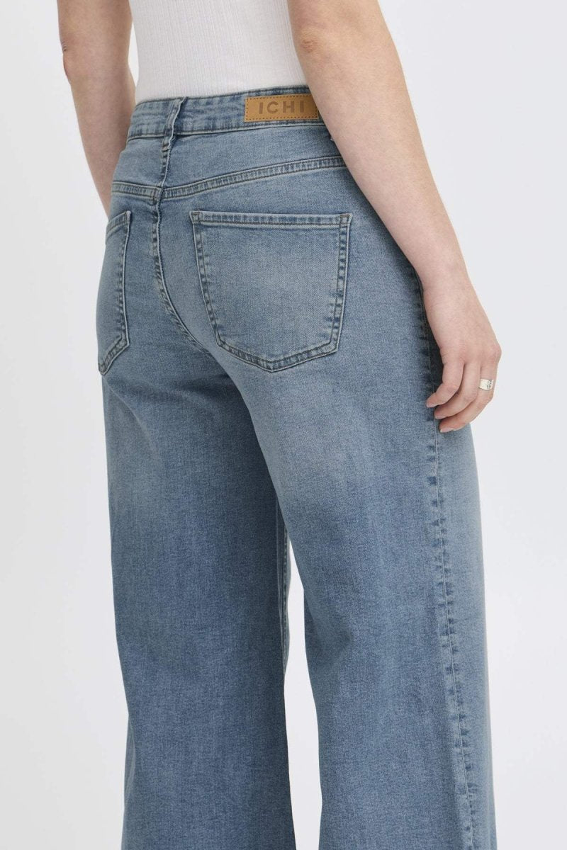 Ihtwiggy Wide Jeans - SS25 - koop Jeans van Ichi bij Meisjes Brugge