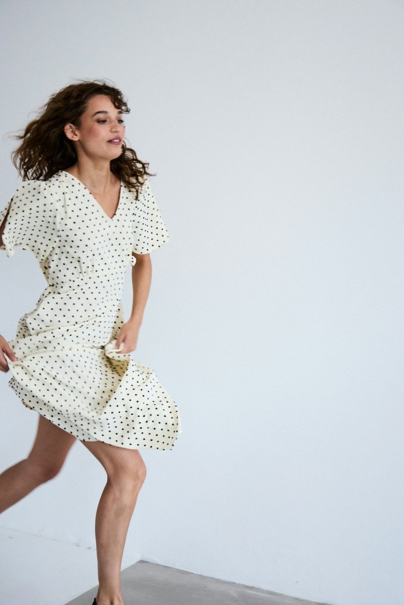 Ihzabby Dress - koop Jurken van Ichi bij Meisjes Brugge