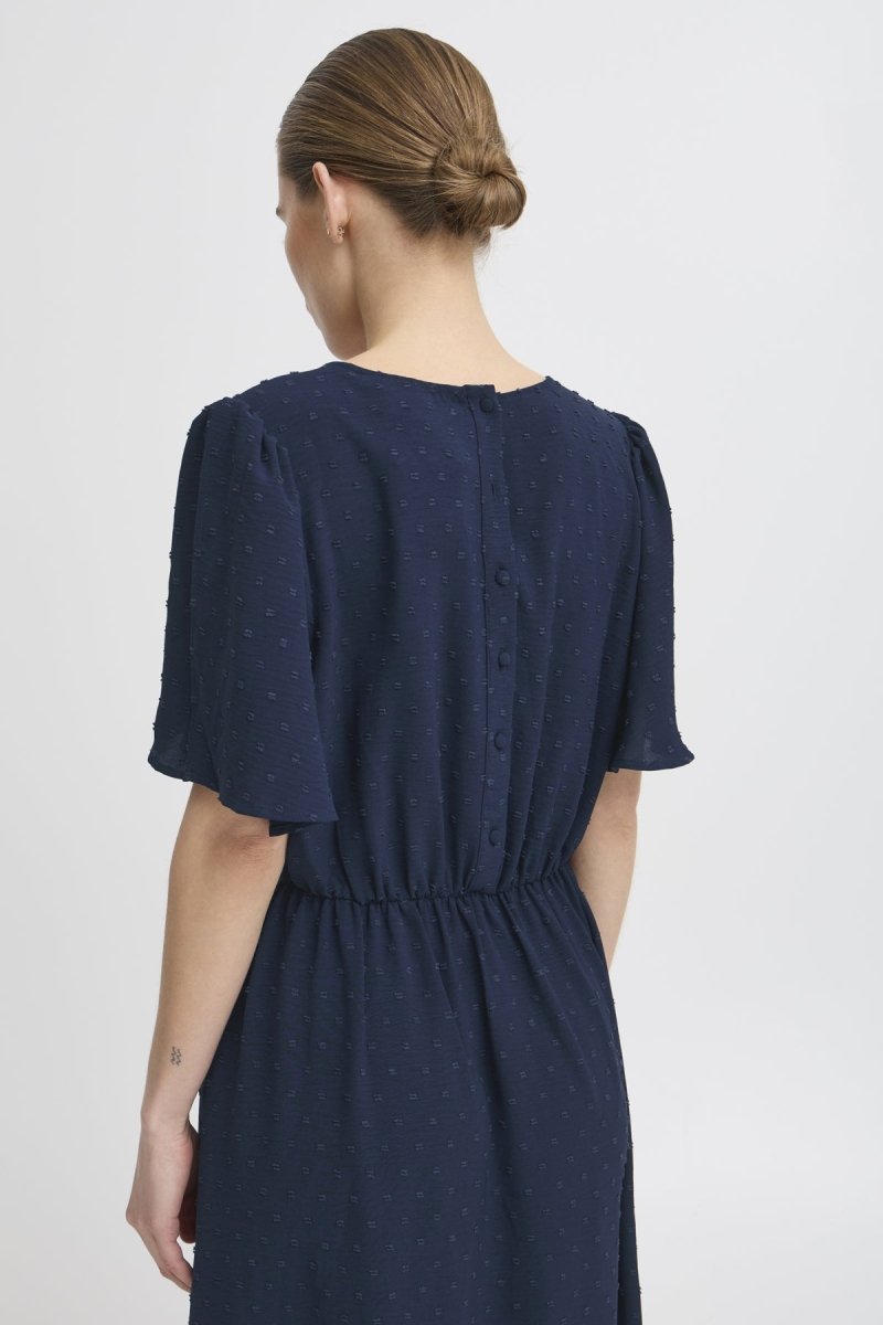 40% Ihzabby Dress van Ichi – Jurken voor dames | Meisjes Brugge