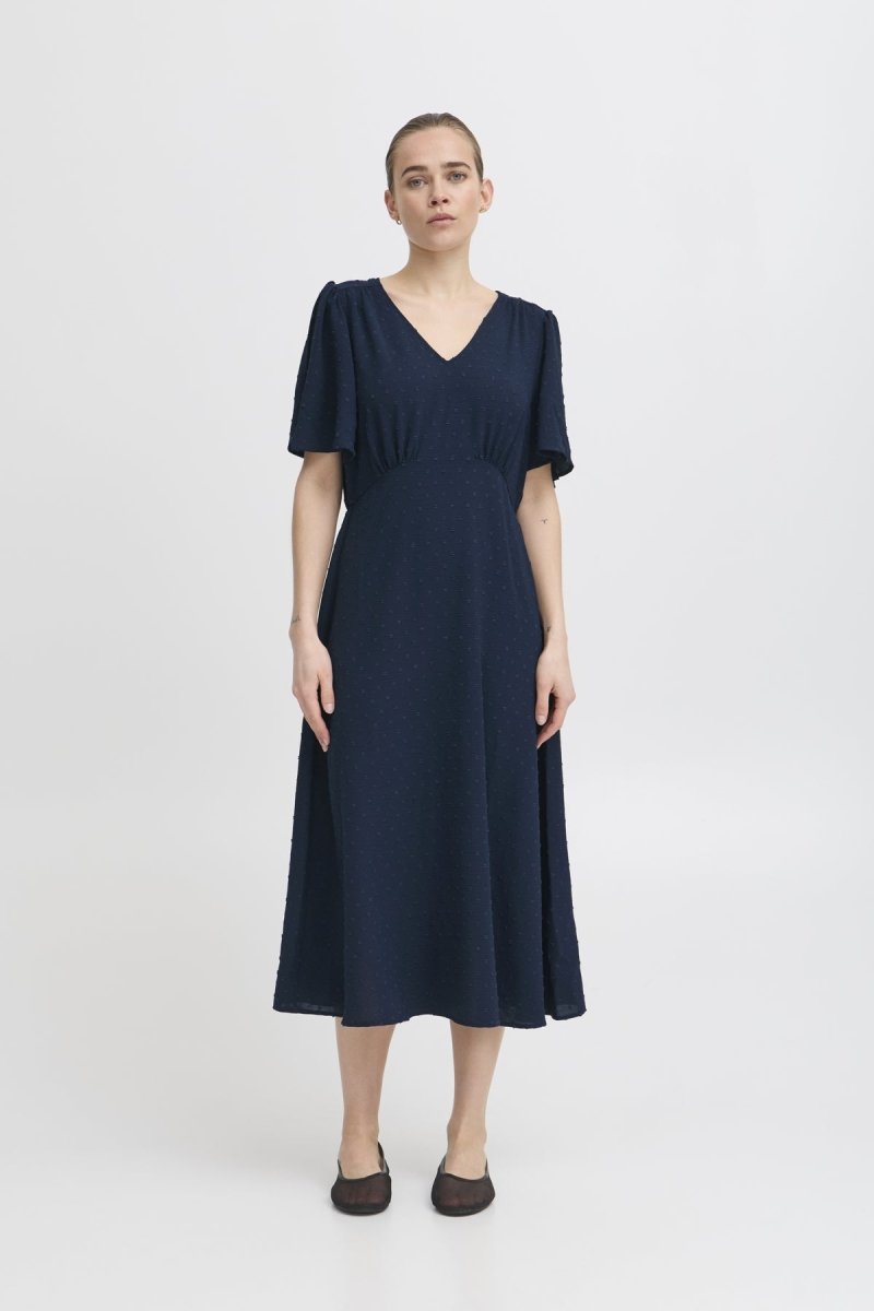 40% Ihzabby Dress van Ichi – Jurken voor dames | Meisjes Brugge