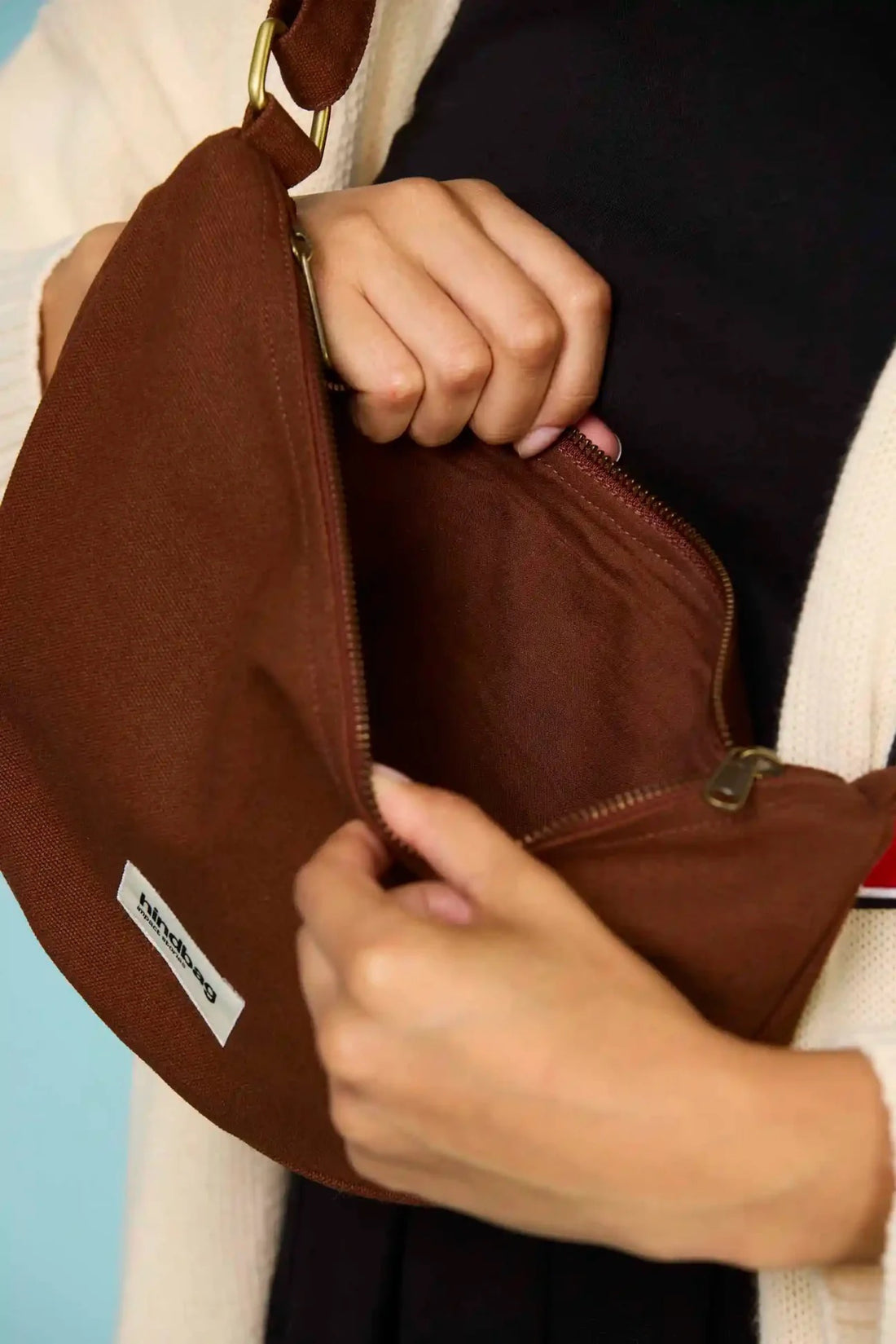 Andrea Chocolate Bag