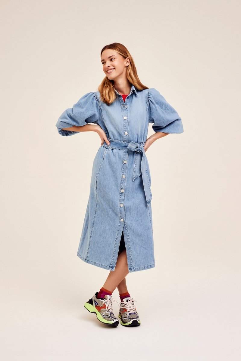 LIGHT DENIM Jurken - Ivorys Dress van CKS