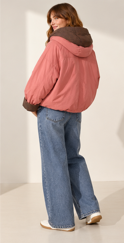 Sibara Duffle coat with detachable hood