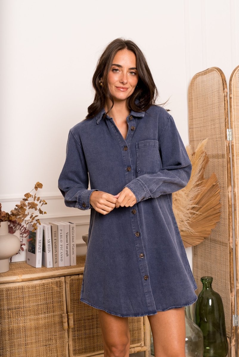 marine Jurken - Johanna Dress van Kilky