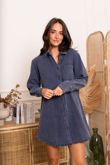 marine Jurken - Johanna Dress van Kilky