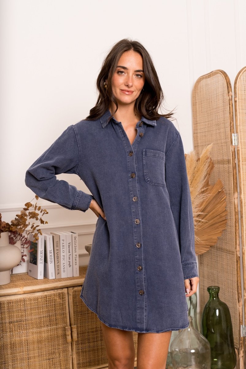 marine Jurken - Johanna Dress van Kilky