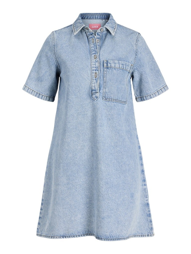 Jxamara Sille Ss Short Denim Dress van JJXX – Jurken voor dames | Meisjes Brugge
