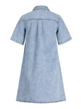 Jxamara Sille Ss Short Denim Dress van JJXX – Jurken voor dames | Meisjes Brugge