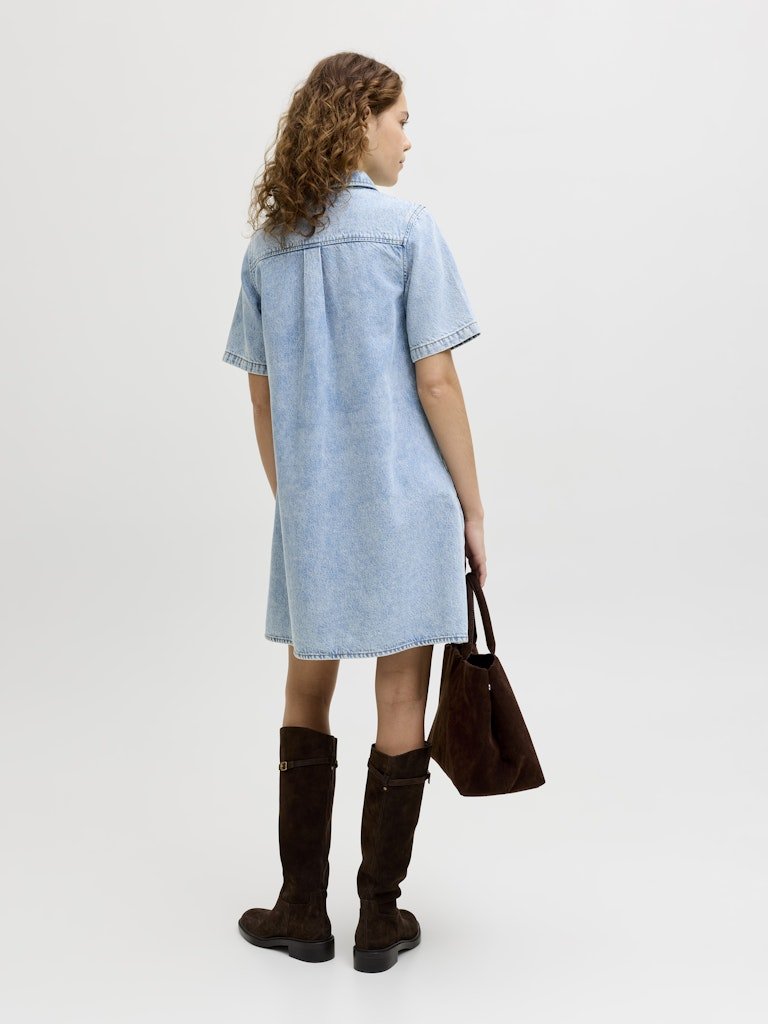 Jxamara Sille Ss Short Denim Dress van JJXX – Jurken voor dames | Meisjes Brugge