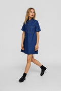 Jxamara Sille Ss Short Denim Dress van JJXX – Jurken voor dames | Meisjes Brugge
