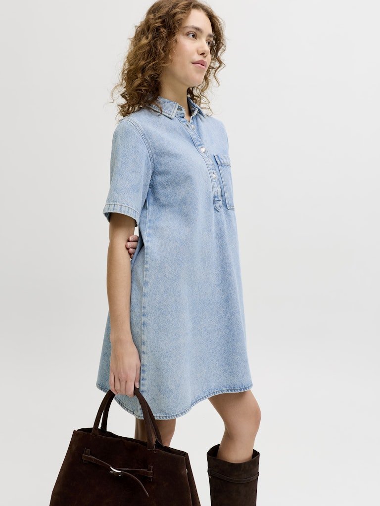 Jxamara Sille Ss Short Denim Dress van JJXX – Jurken voor dames | Meisjes Brugge