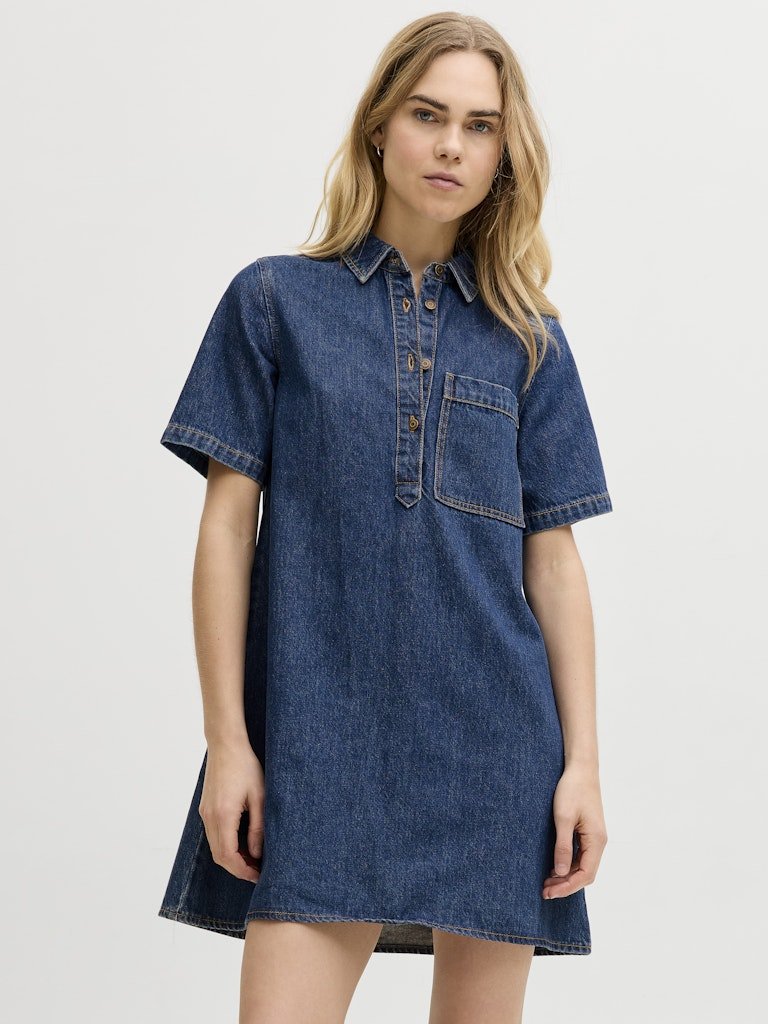 Jxamara Sille Ss Short Denim Dress van JJXX – Jurken voor dames | Meisjes Brugge