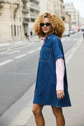 Jxamara Sille Ss Short Denim Dress van JJXX – Jurken voor dames | Meisjes Brugge