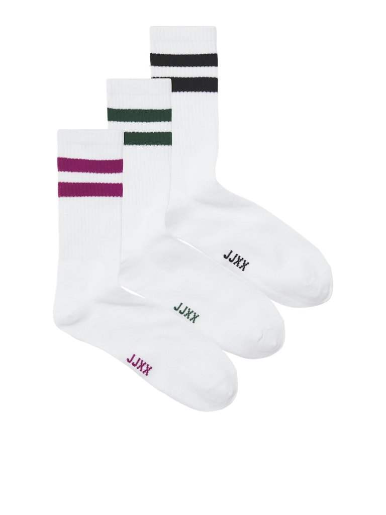 ONE SIZE Black Sokken - Jxbasic Tennis Sock 3-Pack Noos van JJXX