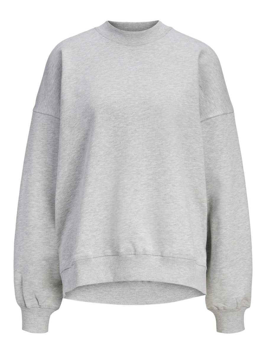 Light grey melange Sweaters - Jxcora Oversize Ls Crew Sweater van JJXX