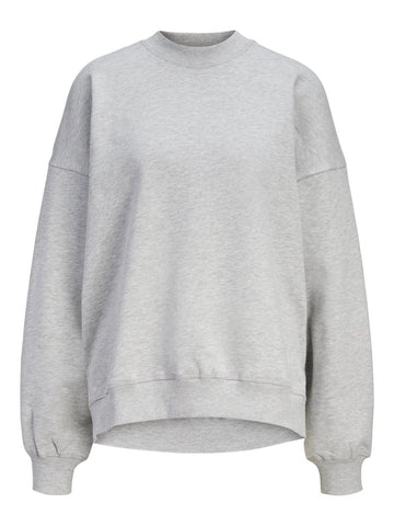 Light grey melange Sweaters - Jxcora Oversize Ls Crew Sweater van JJXX