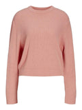 Burnt Coral Pulls - Jxdaisy Crew Neck Knit van JJXX