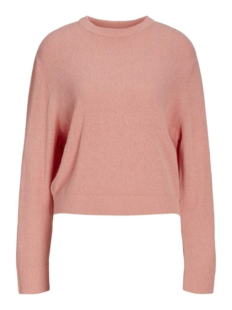 Burnt Coral Pulls - Jxdaisy Crew Neck Knit van JJXX