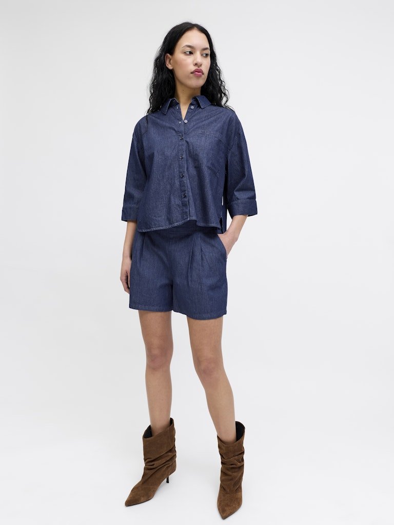 Jxdebby Almira Chambray Hw Shorts van JJXX – Shorts voor dames | Meisjes Brugge