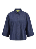 Jxdebby Breeze Chambray 3/4 Shirt van JJXX – Shirts voor dames | Meisjes Brugge