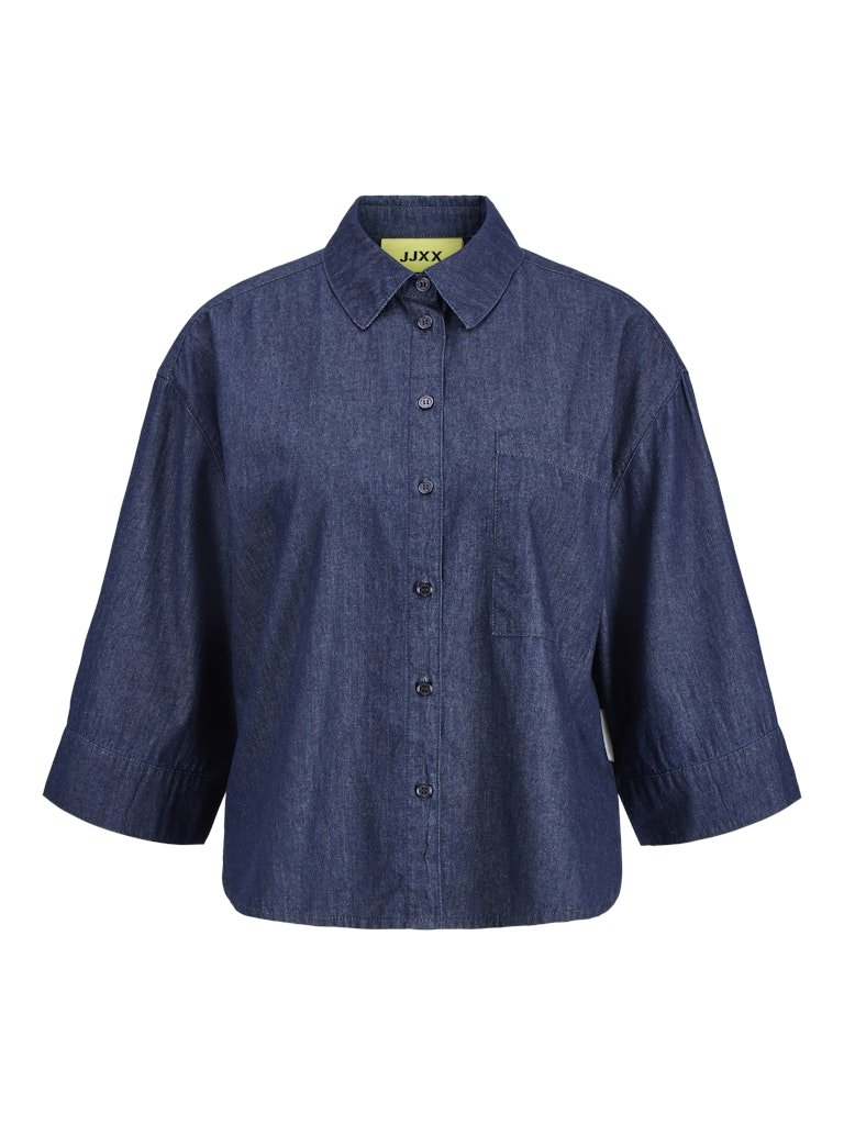 Jxdebby Breeze Chambray 3/4 Shirt van JJXX – Shirts voor dames | Meisjes Brugge