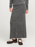 Dark Grey Melange Rokken - Jxevi Skirt Knit van JJXX