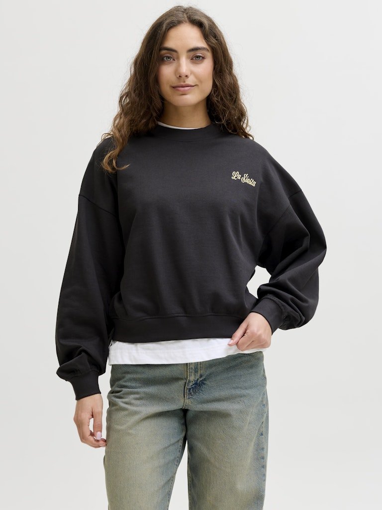 Sweaters - Jxgia Loose Ls Print Crew Sweat van JJXX