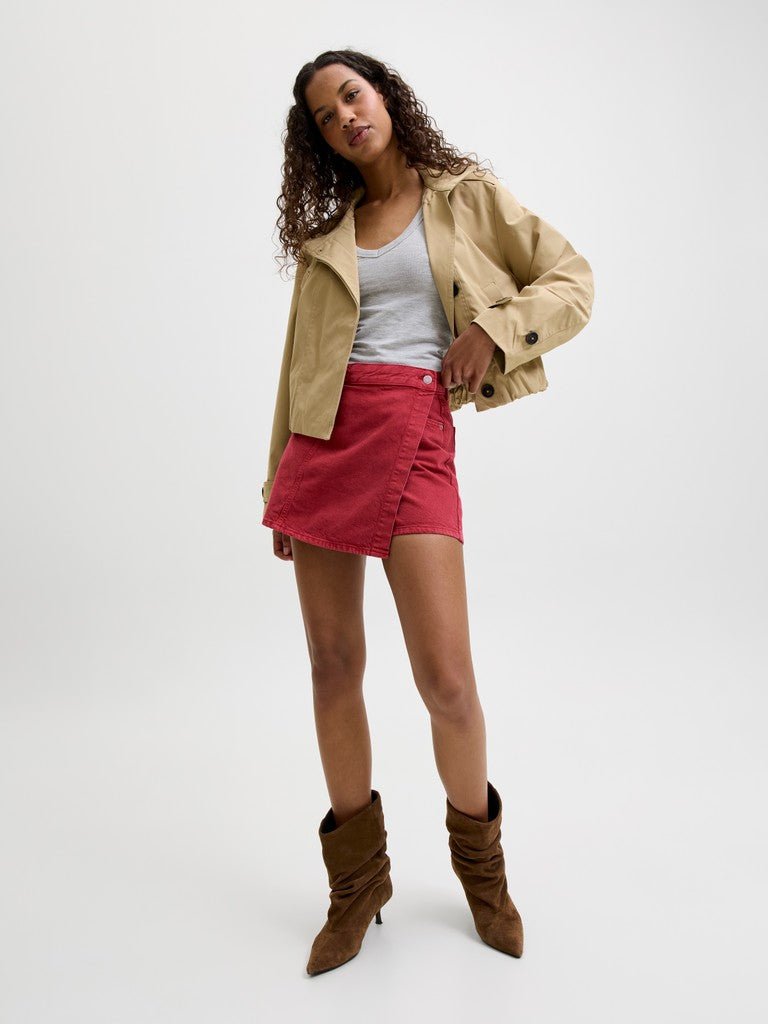 Jxgreta Lea Hw Denim Skort – Shorts voor dames in kleur | Meisjes