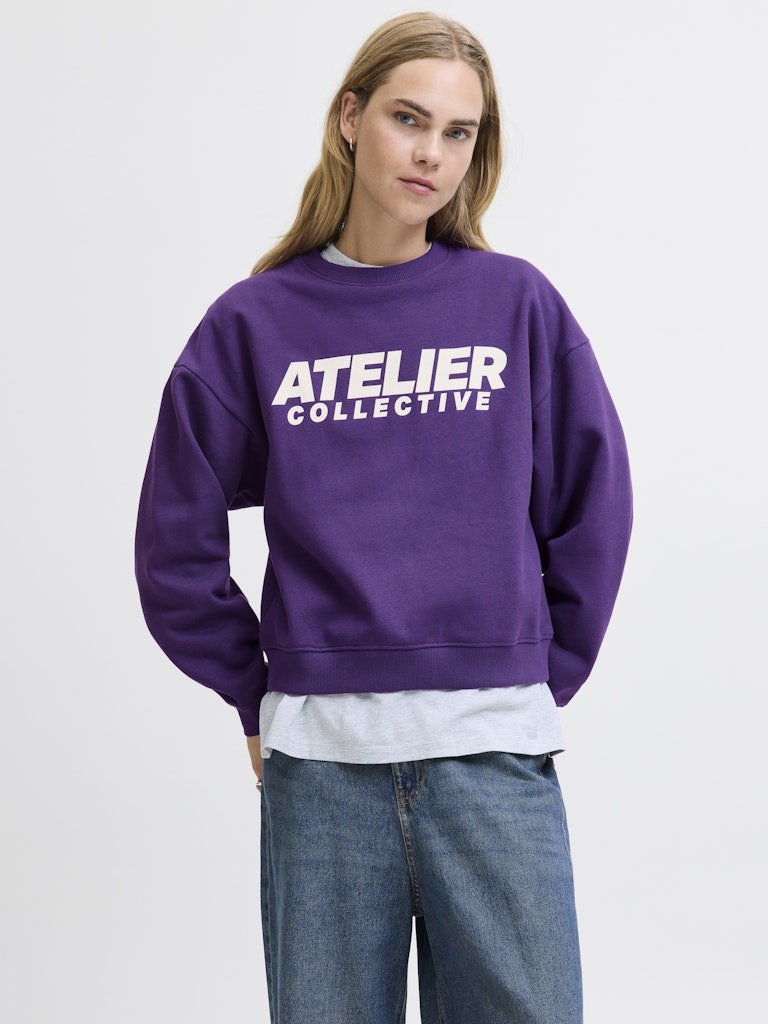 Sweaters - Jxjackie Ls Rlx Print Crew Sweat van JJXX