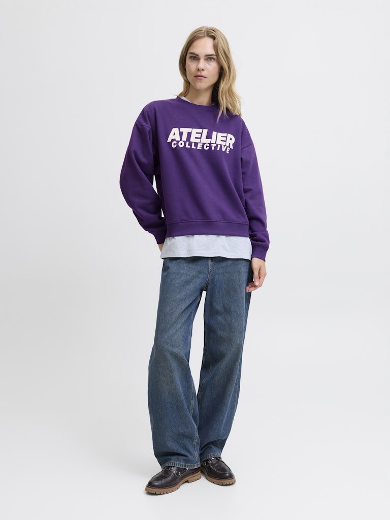 Sweaters - Jxjackie Ls Rlx Print Crew Sweat van JJXX