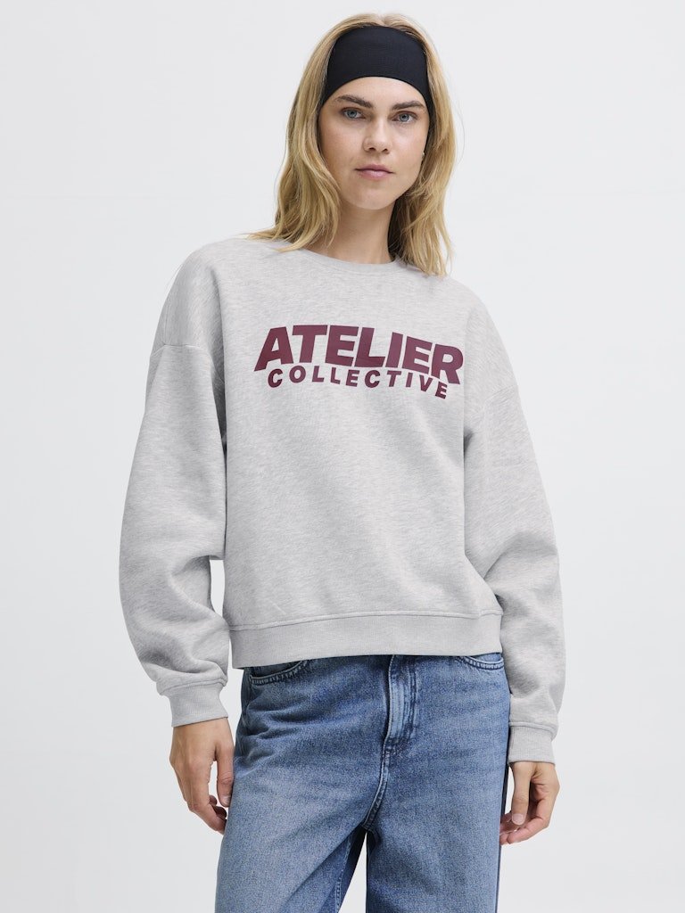 Sweaters - Jxjackie Ls Rlx Print Crew Sweat van JJXX